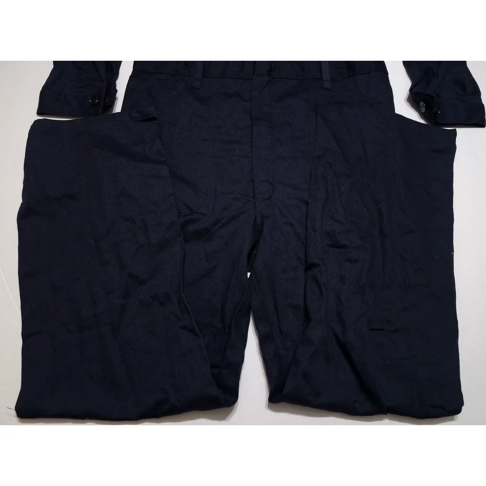 US MILITARY Coveralls Flame Resistant FR Utility 8405-01-619-1203 Navy Blue 42XL